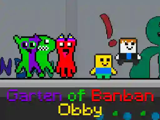 Igra Garten of Banban Obby spletu