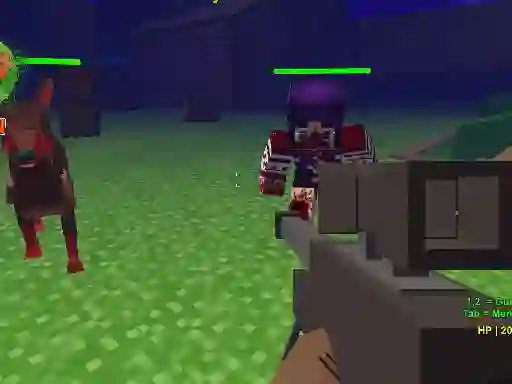 Igra Pixel Zombie Suvival Toonfare spletu