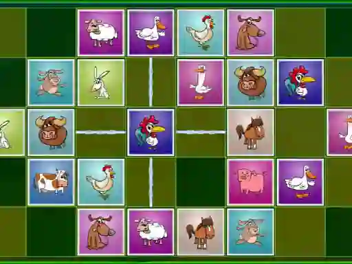 Igra Farm animals matching puzzles spletu