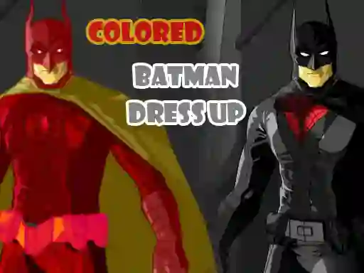 Igra Colored Batman Dress Up spletu