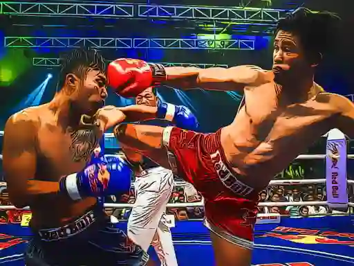 Igra MuayThai Fighters Jigsaw spletu