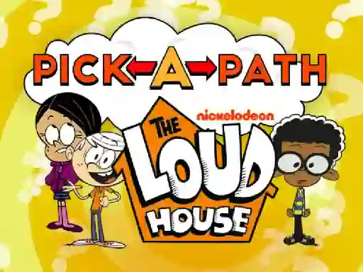 Igra The Loud House Pick-a-Path spletu