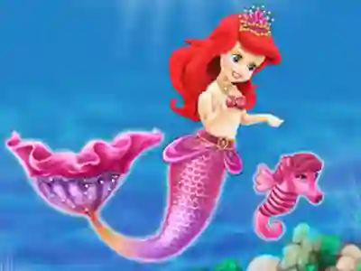 Igra Baby Mermaid Princess Dress Up spletu