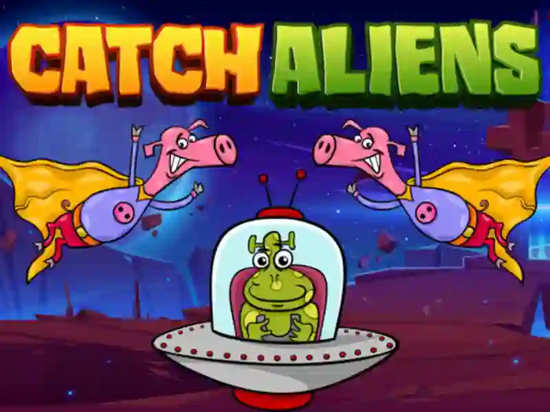 Igra Catch Aliens spletu