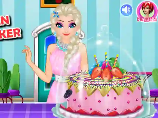Igra Ice queen royal baker spletu