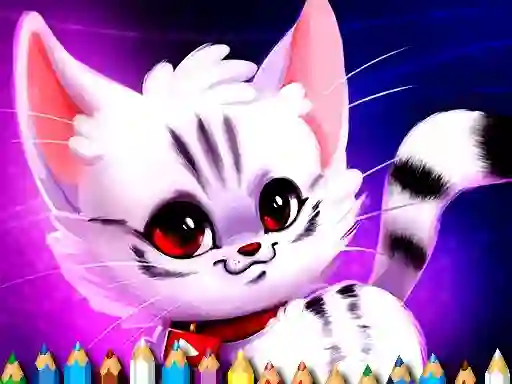 Igra Cute Kitty Coloring spletu