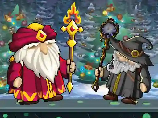 Igra Wizard Santa Jump spletu