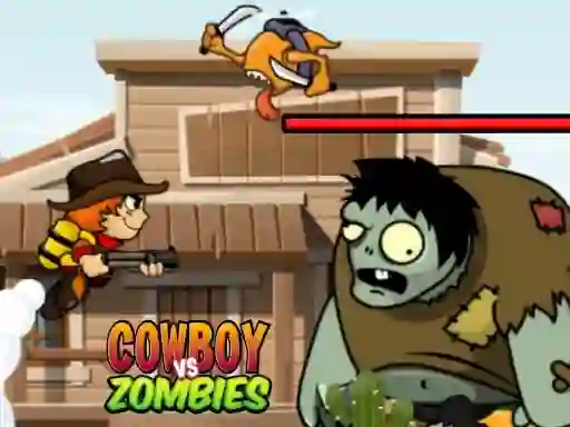Igra Cowboy vs Zombies spletu