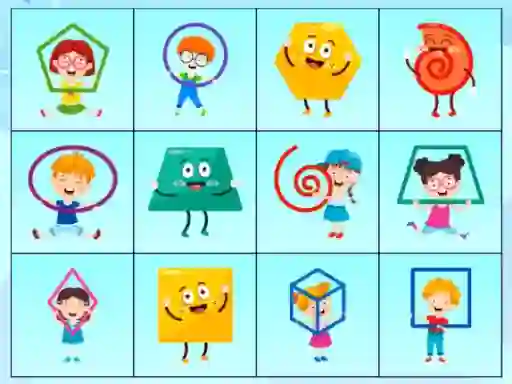 Igra Match The Shapes spletu