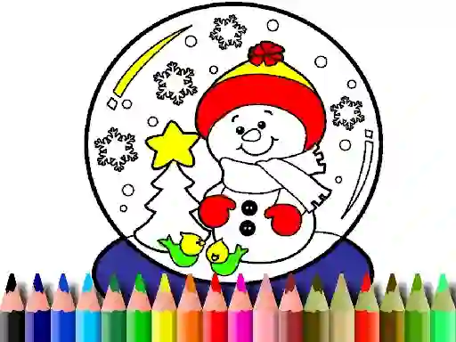 Igra Back To School: Christmas Coloring Book spletu