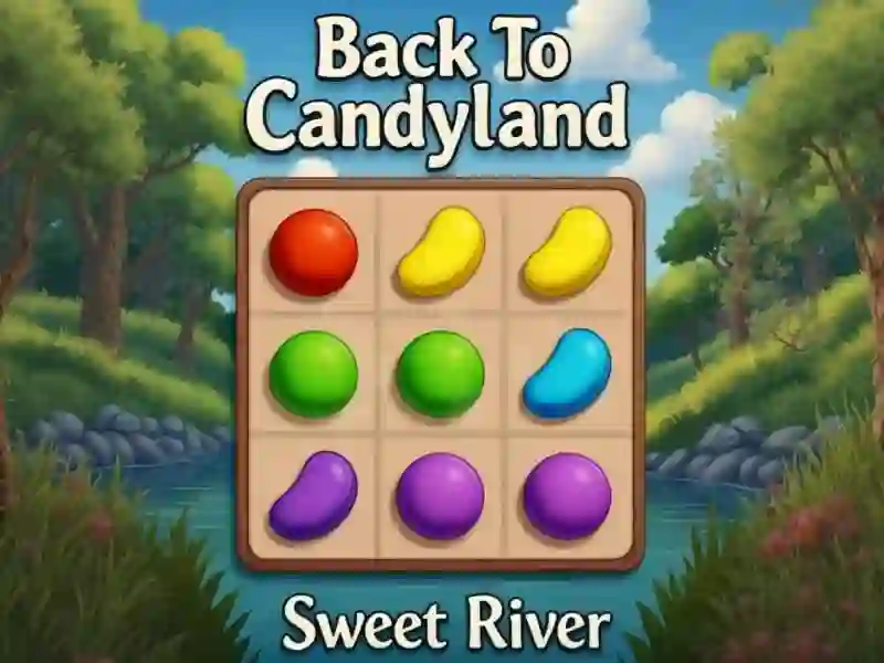 Igra Back To Candyland sweet river spletu