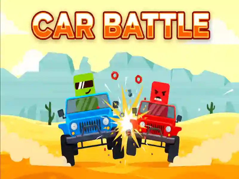 Igra Car Battle spletu