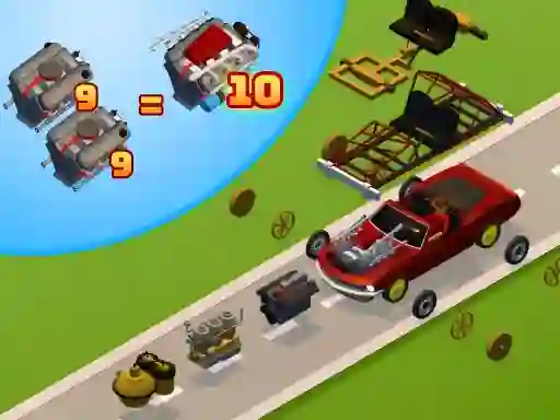 Igra Idle Drive: Merge, Upgrade, Drive spletu