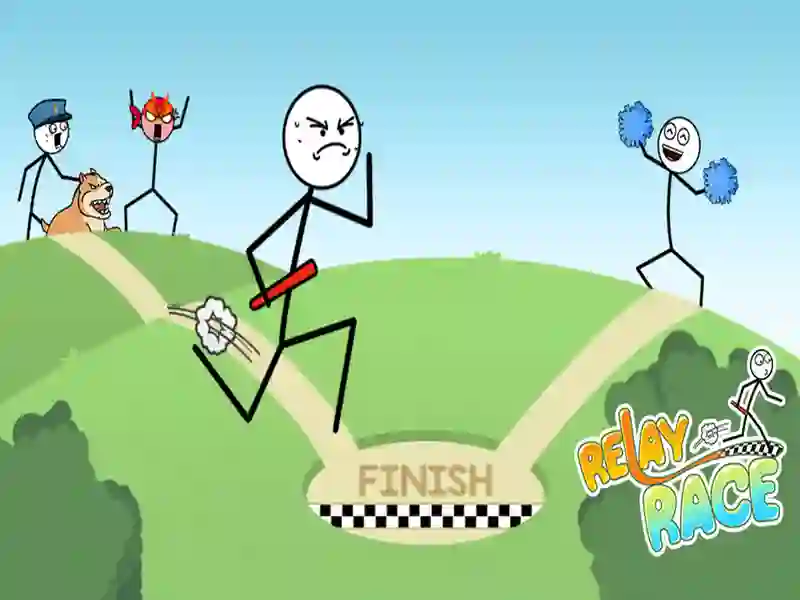 Igra Relay Race spletu