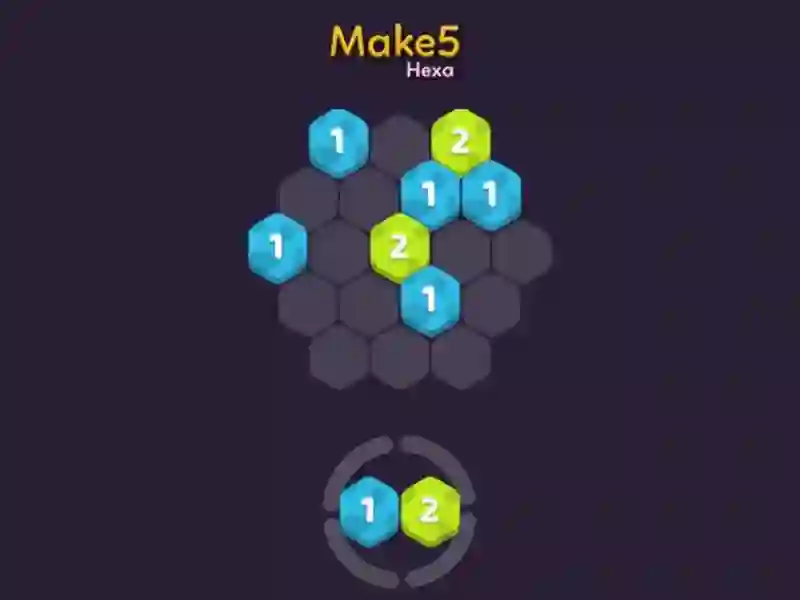 Igra Make 5 Hexa spletu