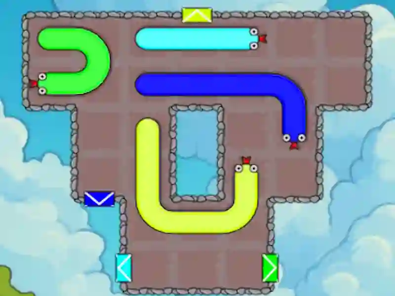 Igra Slither Escape spletu