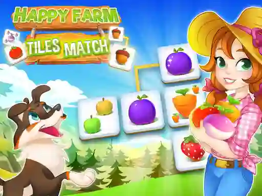 Igra Happy Farm Tiles Match spletu