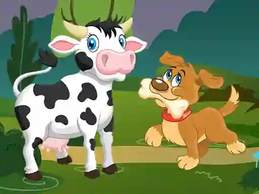 Igra Domestic Animals Memory spletu