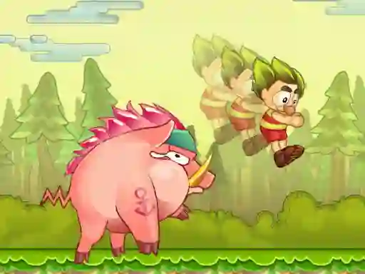 Igra Super Jungle run Adventure? spletu