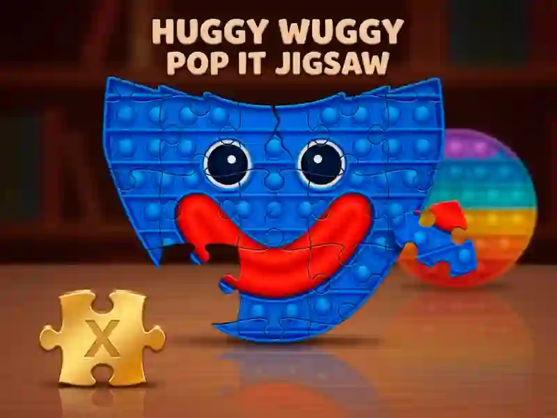 Igra Huggy Wuggy Pop It Jigsaw spletu