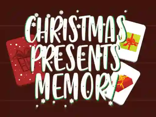 Igra Christmas Presents Memory spletu