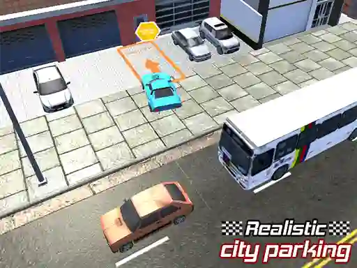 Igra Realistic City Parking spletu
