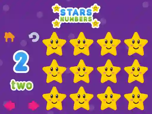 Igra Stars Numbers spletu