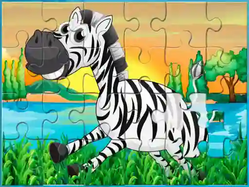 Igra Happy Animals Jigsaw spletu