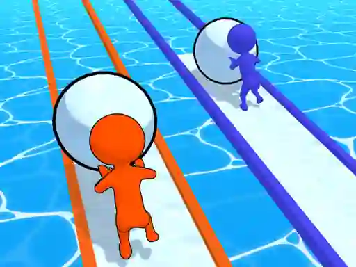 Igra Snowball Racing spletu