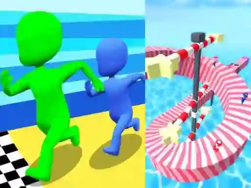 Igra Stickman Racing 3D spletu