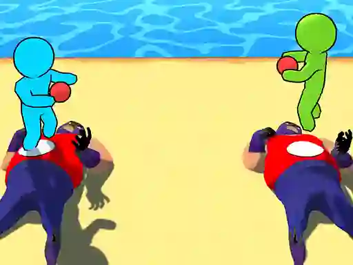 Igra Dodge Ball Jump spletu
