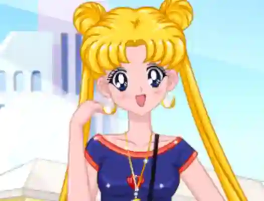 Igra Sailor Scout`s Summer Style spletu