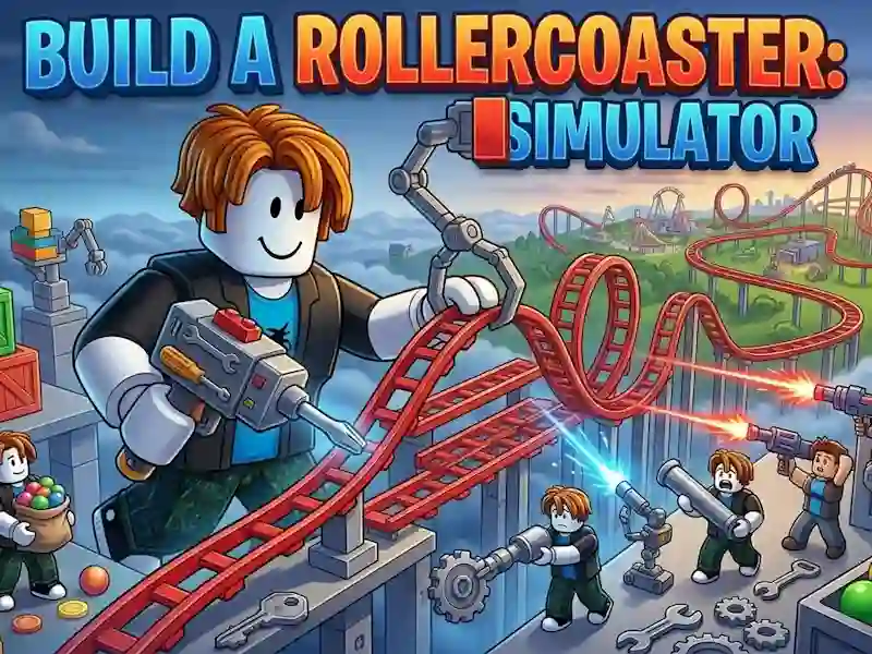 Igra Build a Rollercoaster: Simulator spletu