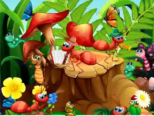 Igra Hidden Objects Insects spletu