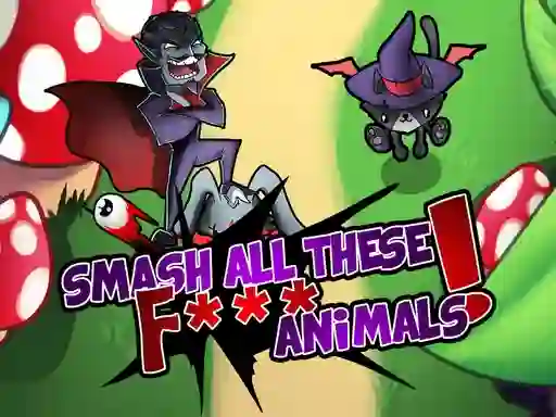 Igra Smash all these F... animals spletu
