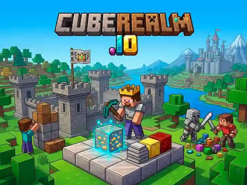 Igra CubeRealm.io spletu