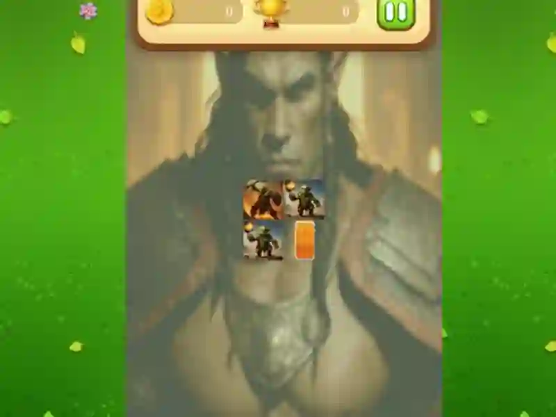 Igra Orc Memory Match spletu