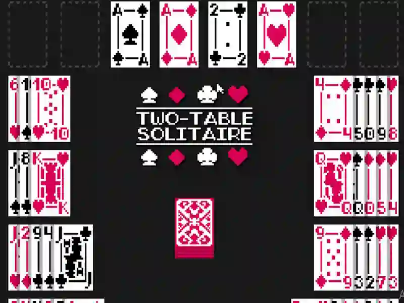 Igra Two-Table Solitaire spletu