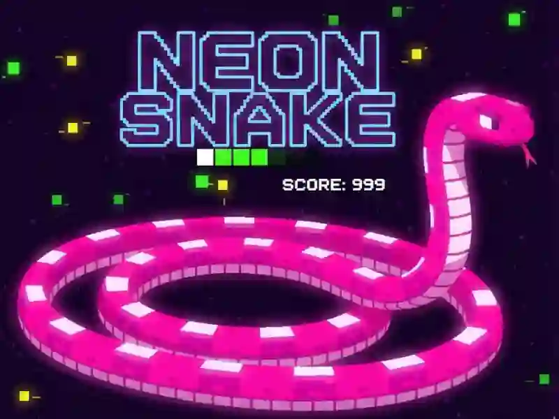 Igra Neon Snake spletu