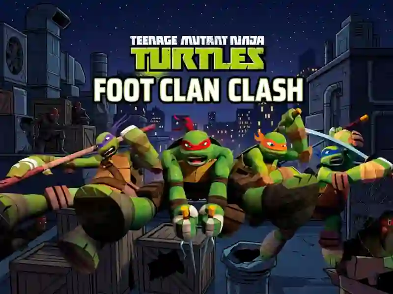 Igra Teenage Mutant Ninja Turtles Foot Clan Clash spletu