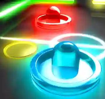 Igra Neon Hockey spletu