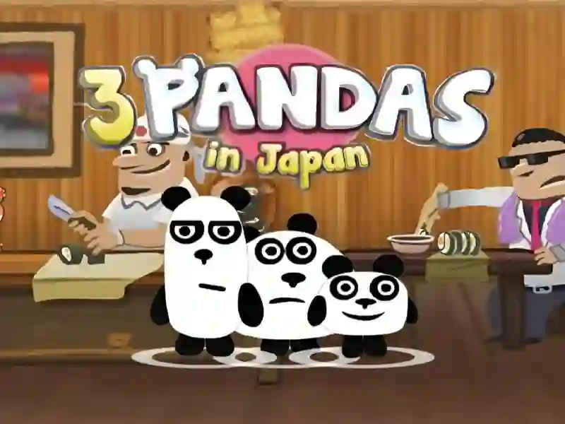 Igra 3 Pandas In Japan HTML5 spletu