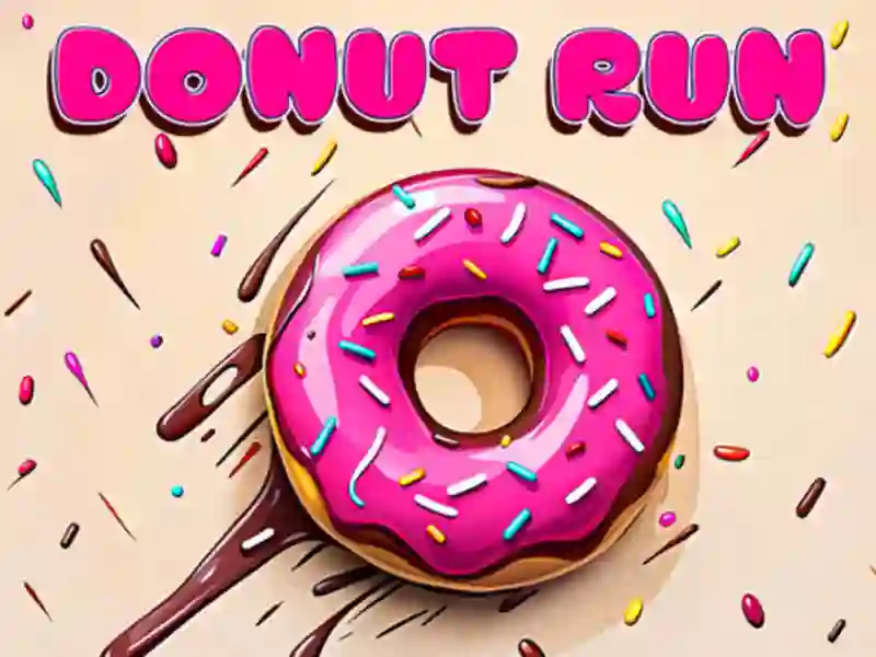 Igra Donut Run spletu