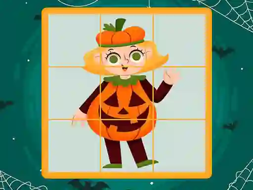 Igra Halloween Puzzles spletu