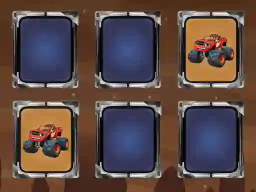 Igra Monster Trucks Memory spletu