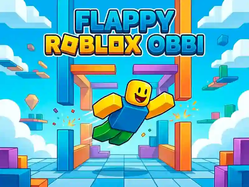 Igra Flappy Roblox Obbi spletu