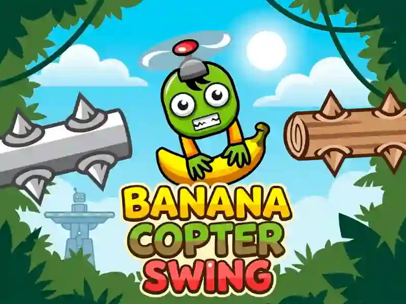 Igra Banana Copter Swing spletu