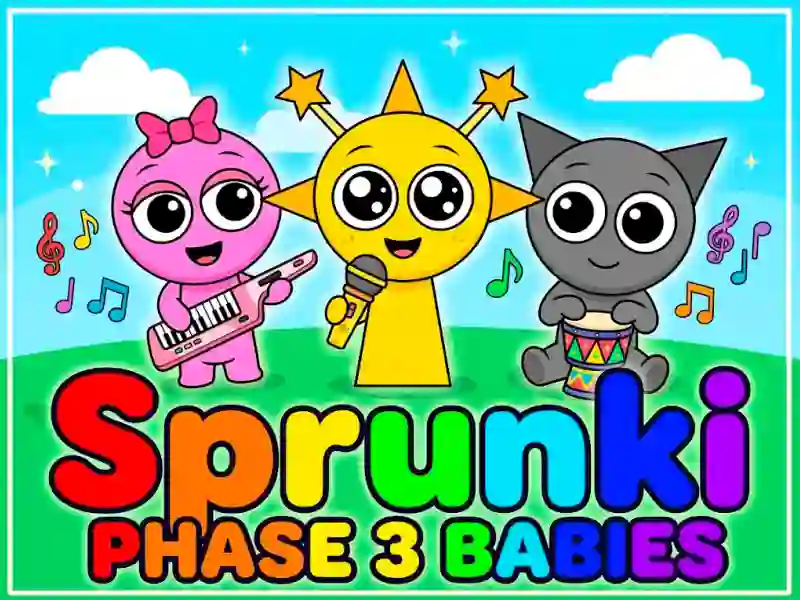 Igra Sprunki baby PHASE 3 spletu