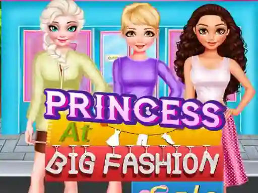 Igra Princess Big Fashion Sale spletu