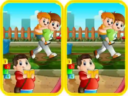 Igra Public Park Differences spletu